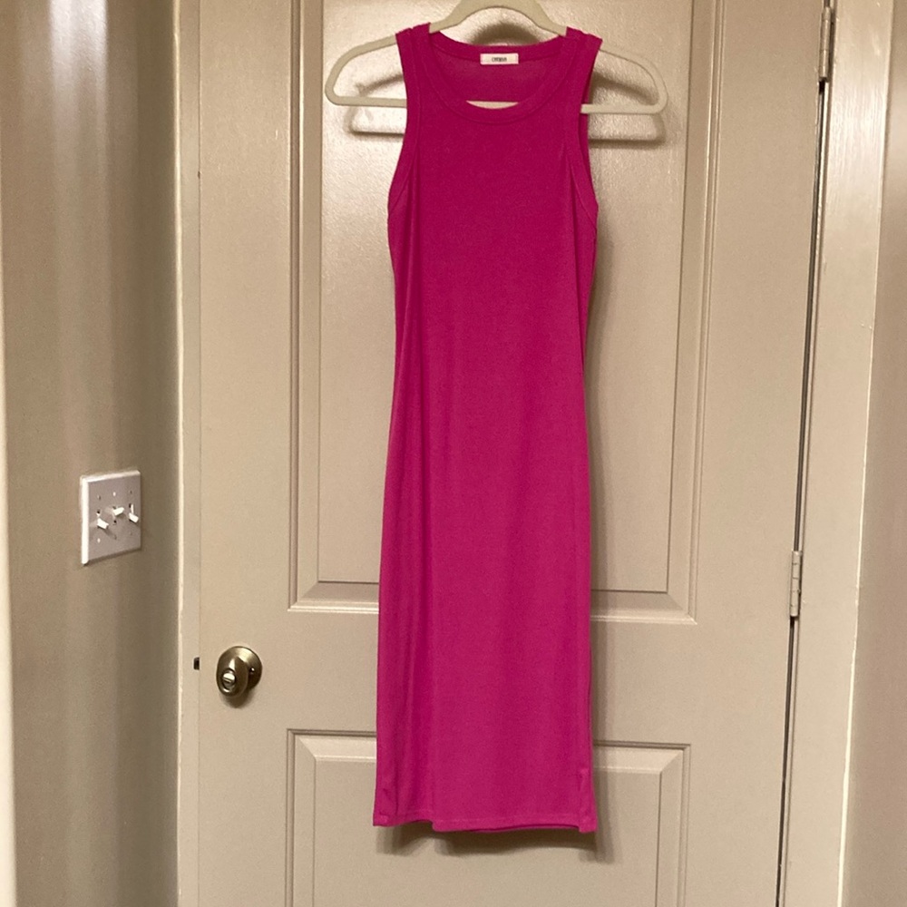 Cherish Hot Pink Bodycon Dress Size Medium